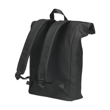 Logotrade promotional products photo of: Lennon Roll-Top Recycled Backpack