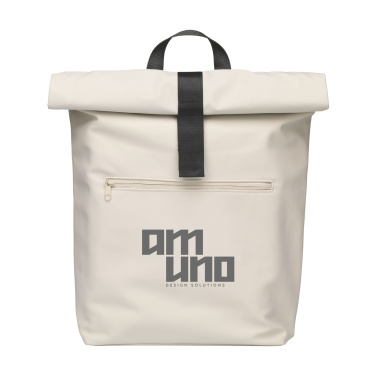 Logotrade promotional merchandise photo of: Lennon Roll-Top Recycled Backpack