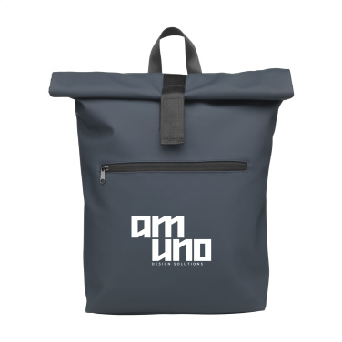 Logotrade promotional product image of: Lennon Roll-Top Recycled Backpack
