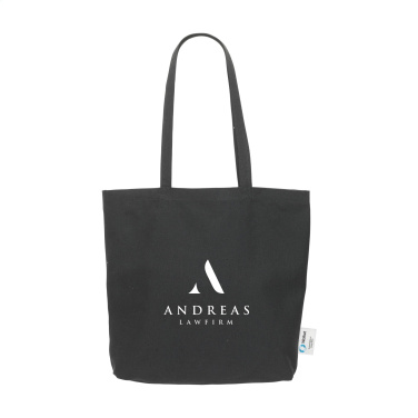 Logotrade advertising products photo of: Wolkat Rabat Recycled Textile Shopper