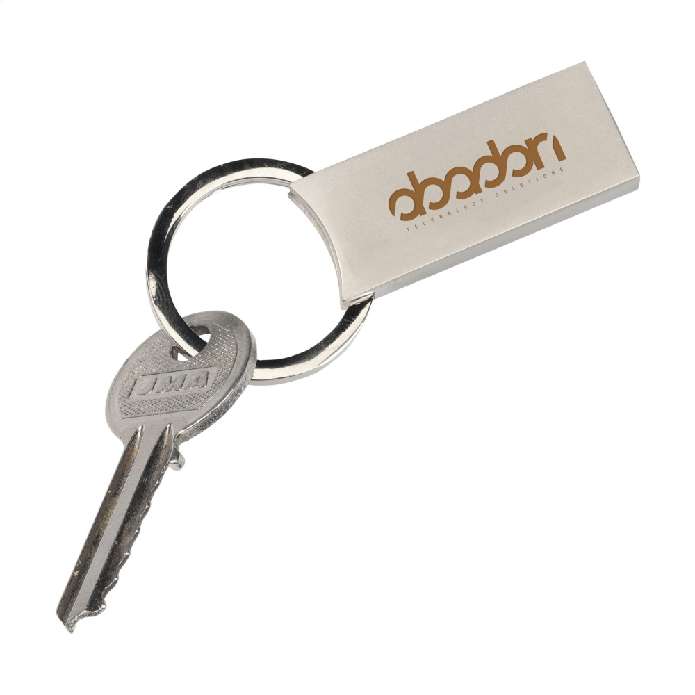 Logo trade business gift photo of: StraightKey key ring