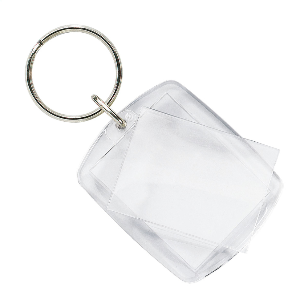 Logo trade promotional giveaways image of: Club keyring