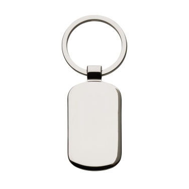 Logotrade promotional merchandise picture of: KeyTag Rectangular keyring