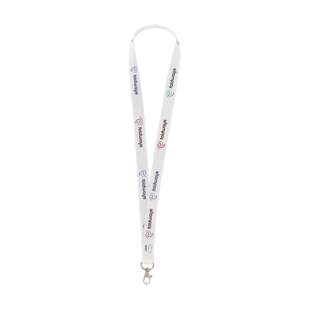 Logotrade advertising product image of: Lanyard Sublimation RPET 2 cm keycord