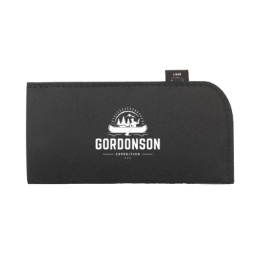 Logo trade advertising product photo of: Feltro GRS RPET Pouch for glasses