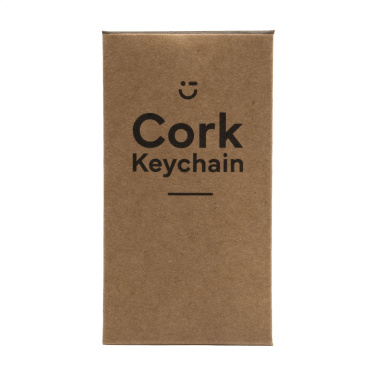 Logo trade promotional items image of: Cork Key Ring
