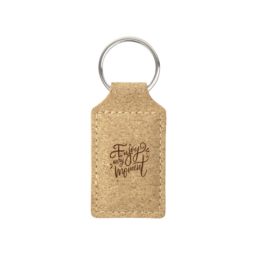 Logo trade promotional item photo of: Cork Key Ring