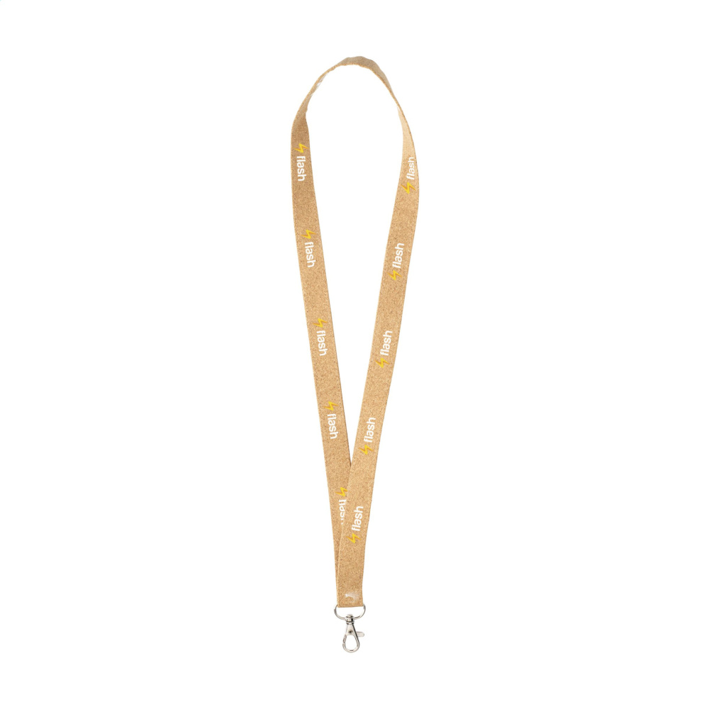Logo trade promotional products picture of: Lanyard Cork 2 cm keycord