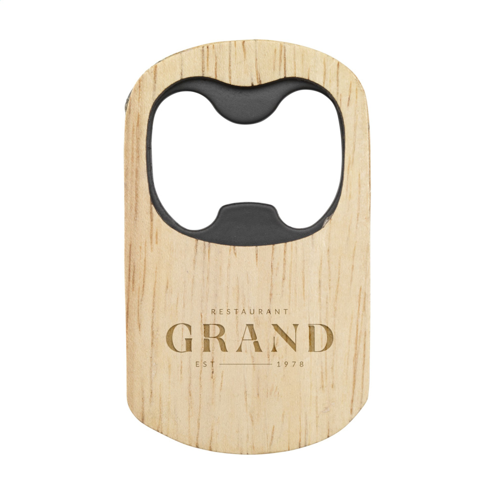Logo trade promotional giveaways picture of: BlackBeech Opener