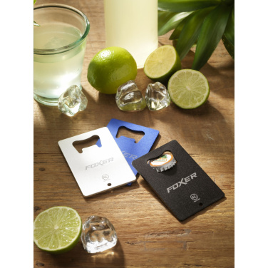 Logo trade promotional merchandise photo of: Carta Opener Recycled Alu bottle opener