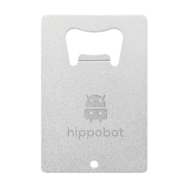 Logo trade promotional giveaways image of: Carta Opener Recycled Alu bottle opener