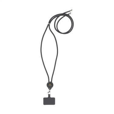 Logotrade corporate gift picture of: Lace Lanyard GRS RPET 5 mm keycord