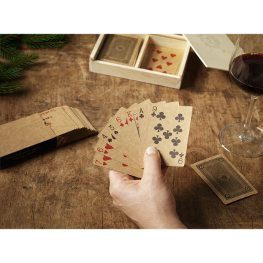 Logotrade promotional gift picture of: Recycled Playing Cards Double X-Mas