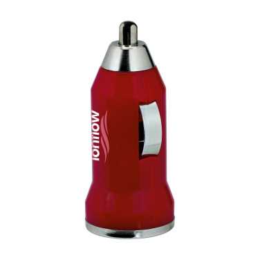 Logo trade promotional gifts picture of: USB CarCharger plug