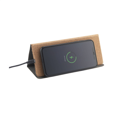 Logotrade corporate gift picture of: Cork Wireless Charging Mousepad