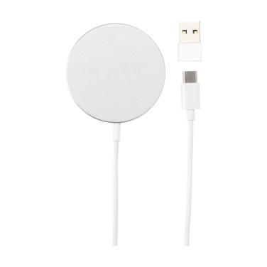 Logo trade business gift photo of: Force MagSafe 10W Recycled Wireless Charger
