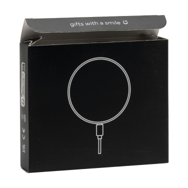 Logotrade promotional merchandise photo of: Coil RCS Recycled Wireless Charger