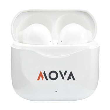 Logo trade promotional merchandise picture of: Olaf RCS TWS Wireless Earbuds