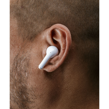 Logo trade promotional merchandise photo of: Olaf RCS TWS Wireless Earbuds
