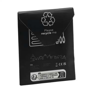 Logo trade advertising product photo of: Charging Cable RCS Recycled ABS-TPE