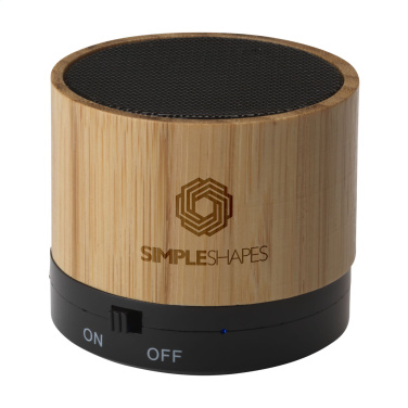 Logo trade promotional gift photo of: Bambox Bamboo Speaker
