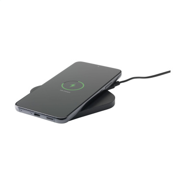 Logo trade promotional products picture of: Bamboo Wireless Charger 15W