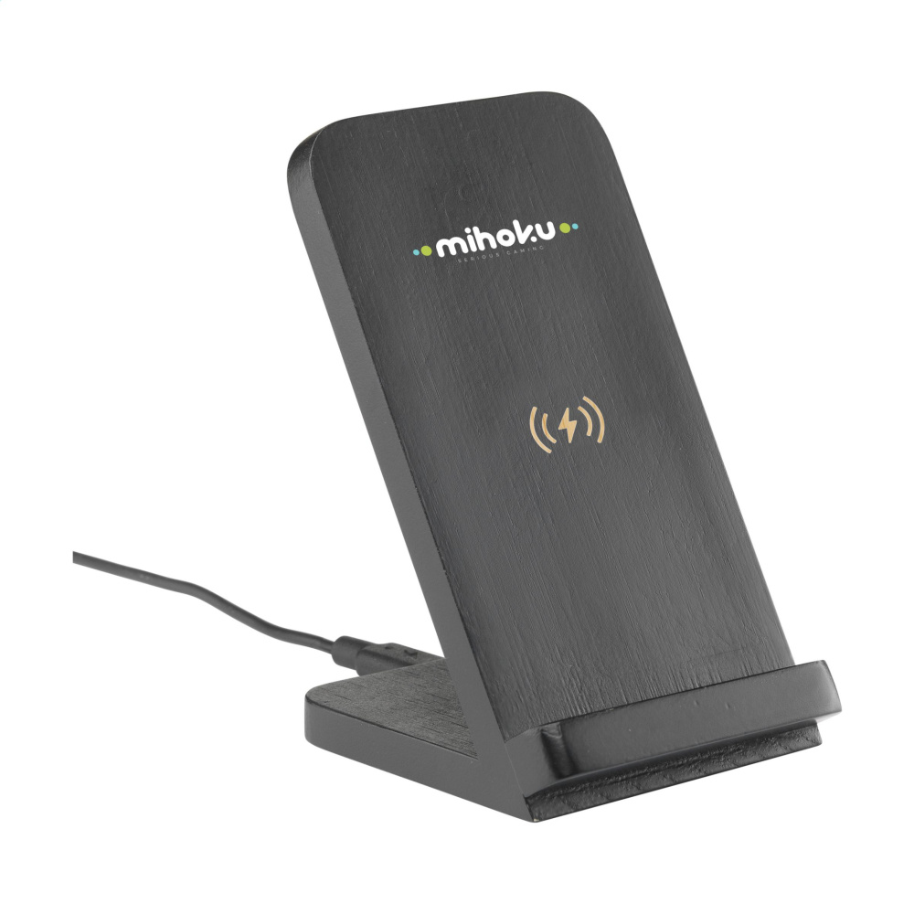 Logotrade promotional items photo of: Baloo Wireless Charger Stand 15W