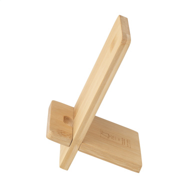 Logotrade corporate gift image of: Miyo Bamboo Phone Stand