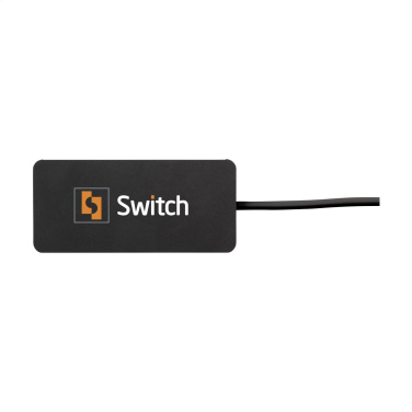 Logotrade promotional product image of: Tecco GRS Recycled Alu USB Hub