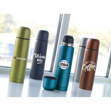 Logo trade promotional giveaways picture of: Frosted Bottle 500 ml thermo bottle