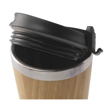 Logotrade corporate gift picture of: Tokyo 450 ml bamboo thermo cup