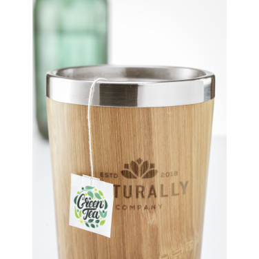 Logotrade advertising product image of: Tokyo 450 ml bamboo thermo cup