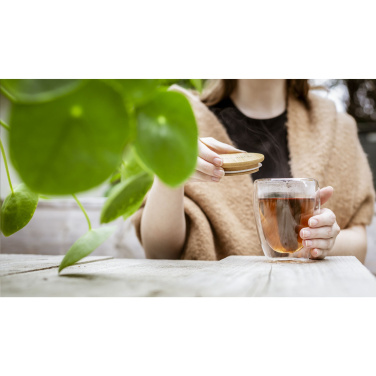 Logo trade promotional items image of: Alba 350 ml double-walled glass