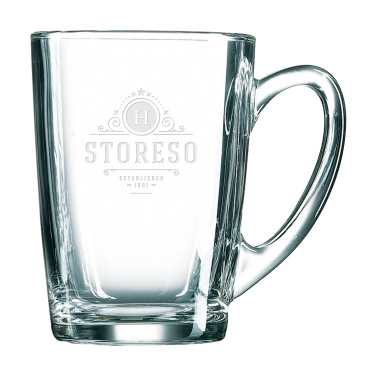 Logotrade promotional item picture of: Morning Tea Glass 320 ml