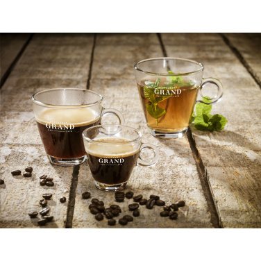 Logo trade promotional gifts picture of: Lugano Espresso Glass 100 ml