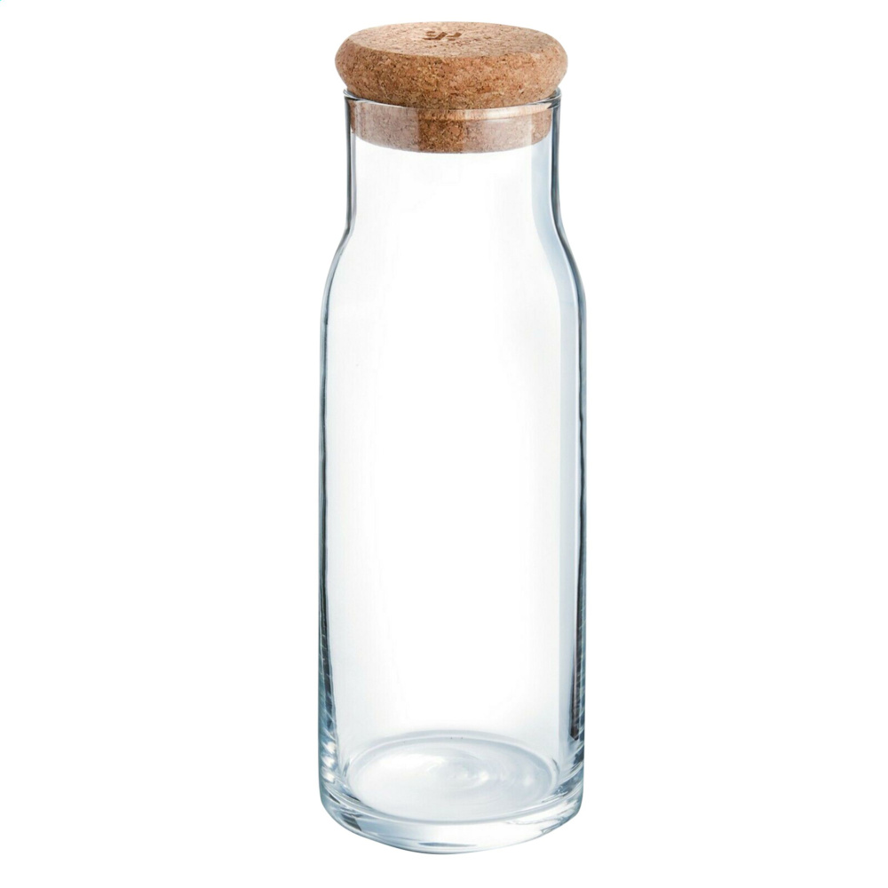 Logotrade corporate gift image of: Algarve Carafe 1 L with a cork cap