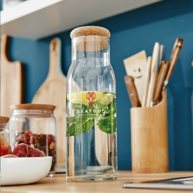 Logotrade promotional giveaway picture of: Algarve Carafe 1 L with a cork cap