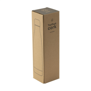 Logotrade promotional merchandise photo of: Topflask Cork 470 ml drinking bottle