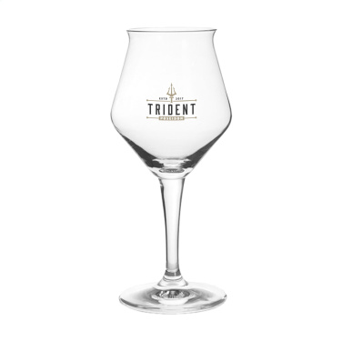 Logo trade promotional giveaway photo of: Crown Sommelier Beer Glas 420 ml