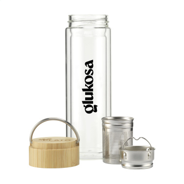 Logo trade promotional item photo of: Nara Tea Bottle 300 ml drinking bottle