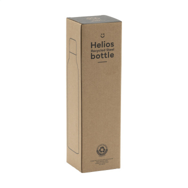 Logo trade advertising products picture of: Helios RCS Recycled Steel Bottle 470 ml