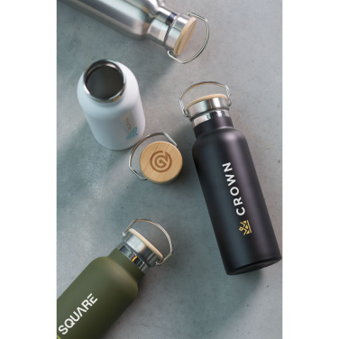 Logotrade promotional product picture of: Nordvik RCS Recycled Steel 500 ml drinking bottle