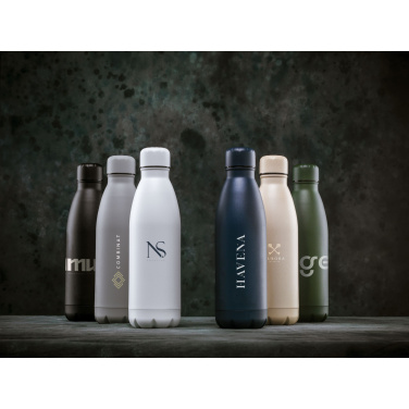 Logo trade corporate gift photo of: Topflask Premium RCS Recycled Steel drinking bottle