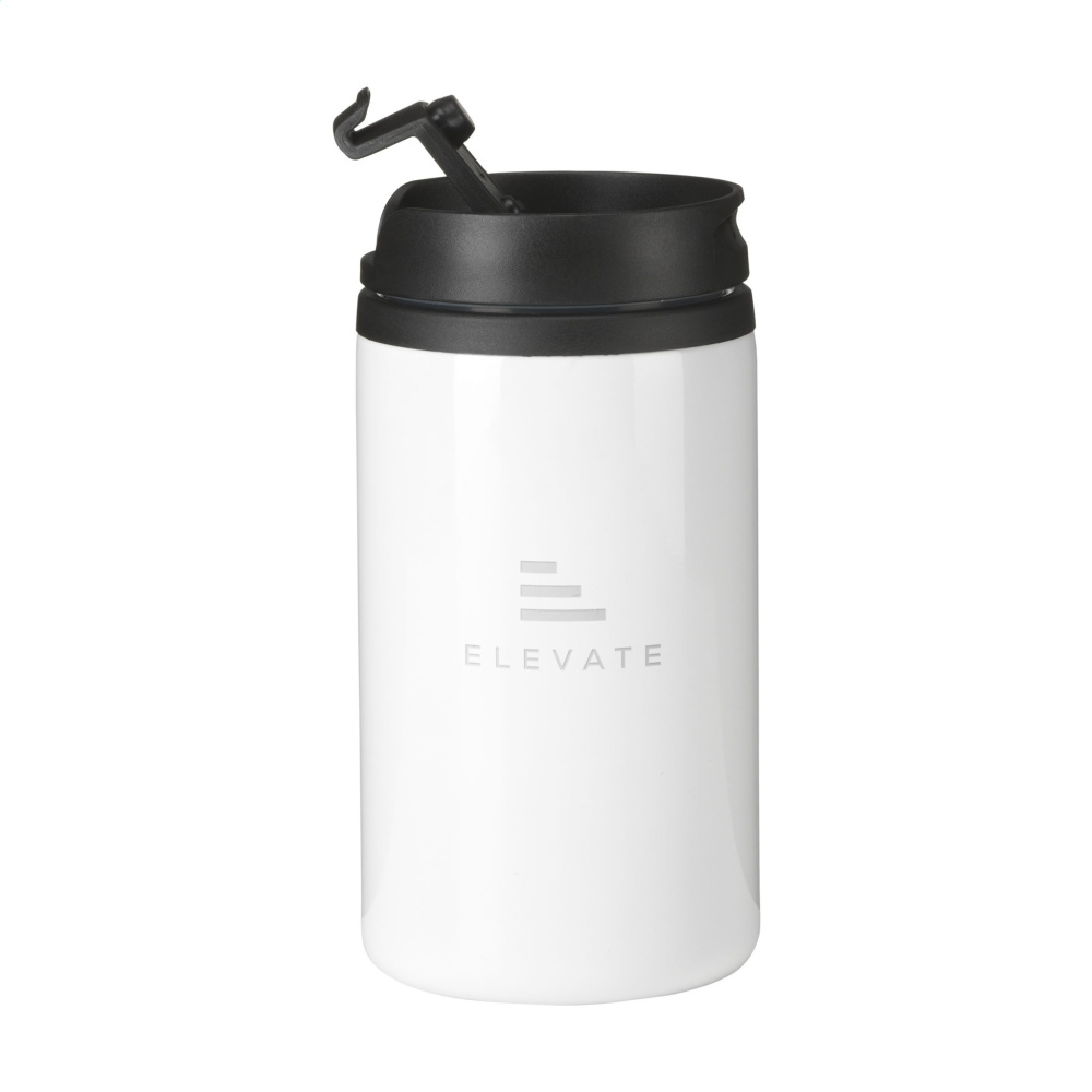 Logo trade corporate gift photo of: Thermo Can RCS Recycled Steel 300 ml thermo cup