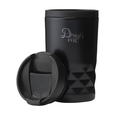 Logo trade promotional giveaway photo of: Graphic Mini Mug RCS Recycled Steel 250 ml thermo cup