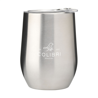 Logo trade promotional giveaway photo of: Huevo RCS Recycled Steel Cup 350 ml thermo cup