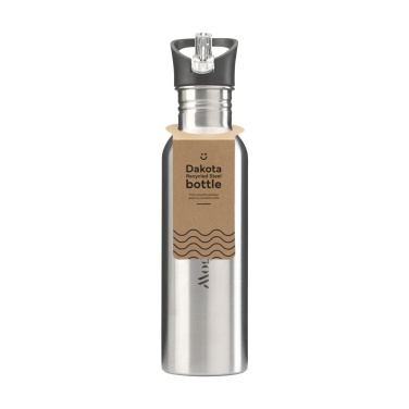 Logo trade promotional product photo of: Dakota RCS Recycled Steel Bottle 750 ml