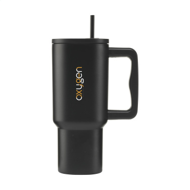 Logotrade promotional product image of: Rhino RCS Recycled Steel Cup 900 ml