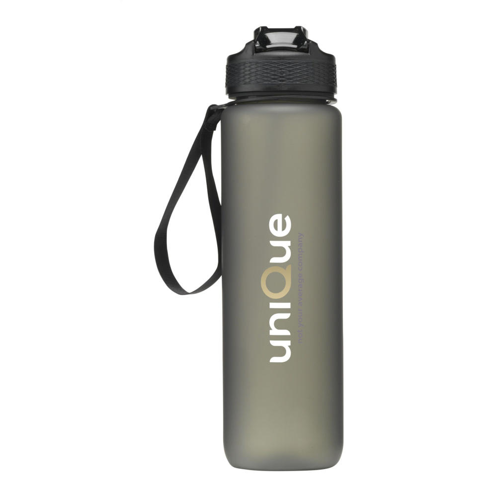 Logotrade advertising product picture of: AquaSport GRS Recycled Water Bottle 1,000 ml