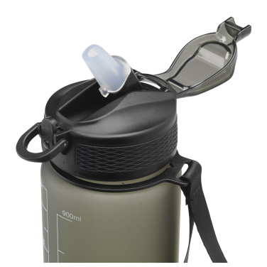 Logotrade promotional merchandise picture of: AquaSport GRS Recycled Water Bottle 1,000 ml